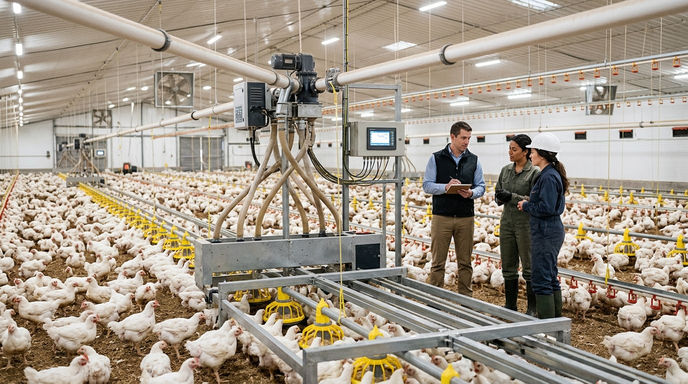 Illustration: Financing Automated Poultry Feeding Systems in 2026: A Guide for Commercial Operators