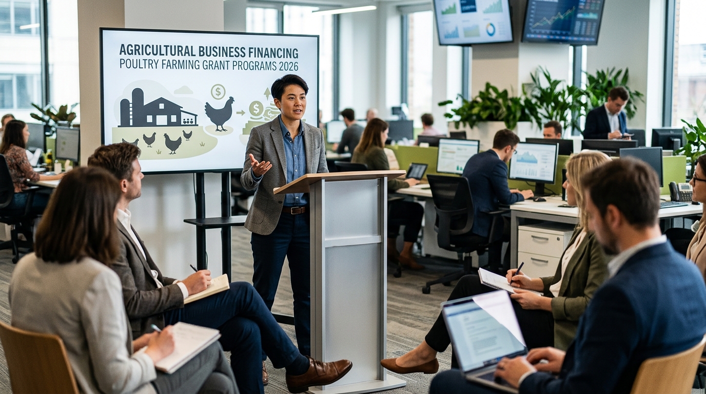 Illustration: Poultry Farming Grant Programs 2026: Securing Capital for Modern Operations