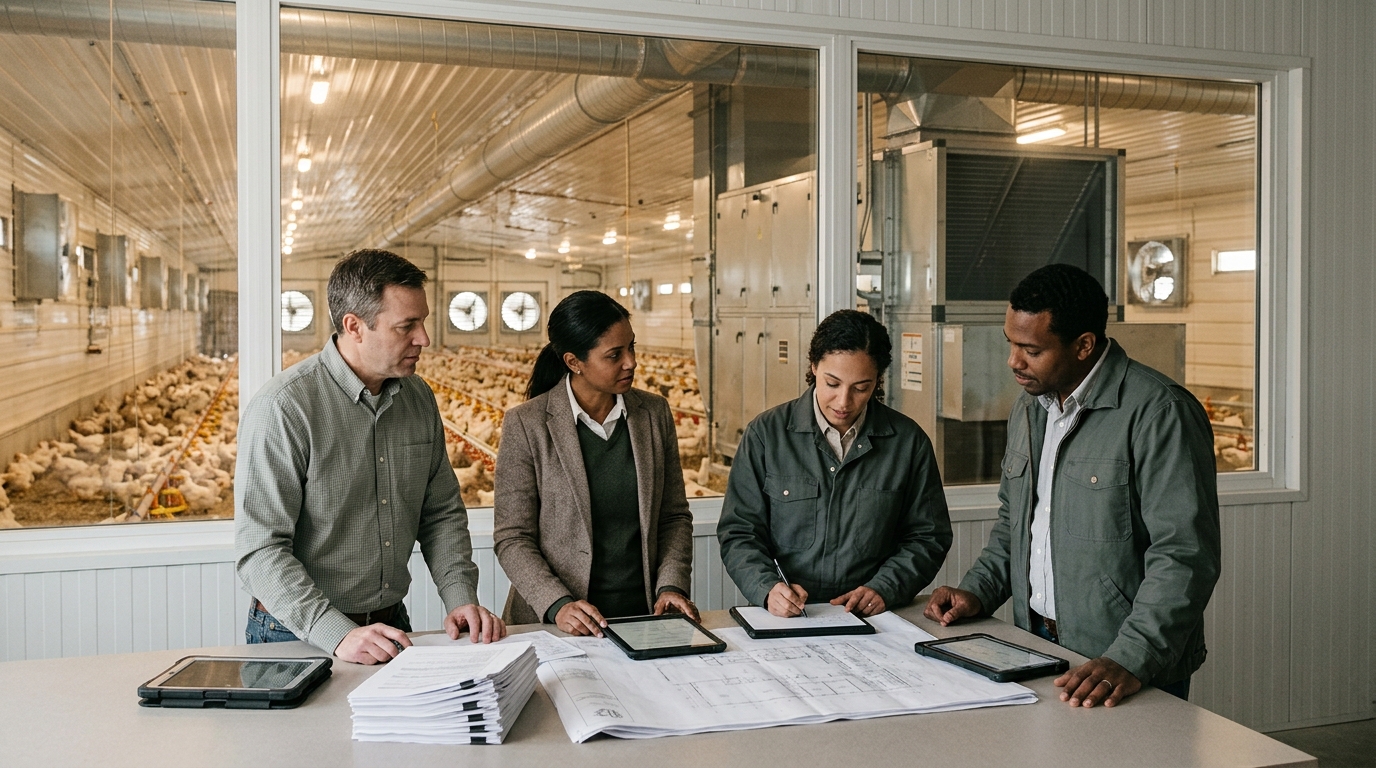 Illustration: Financing Modern HVAC Systems for Poultry Houses: A 2026 Guide