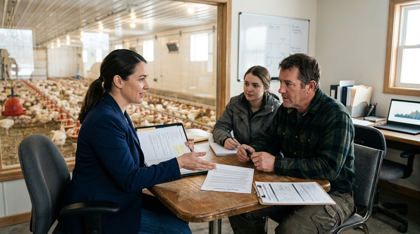 Illustration: Leveraging Integrator Contracts for Poultry Farm Loans: A 2026 Guide